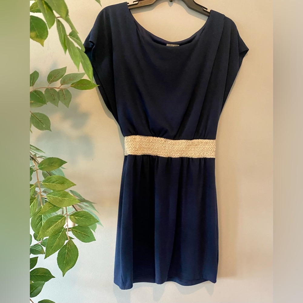 Boutique Navy / Cream Dress